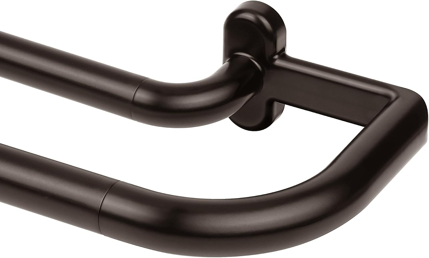 Double Wrap around Curtain Rods for Windows, 32 to 115 Inch, Bronze | Blackout C