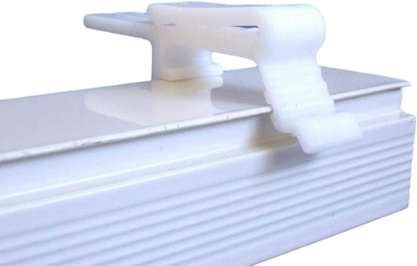 10pcs Valance Clip Vertical Blinds Dust Cover Holder Bracket for 1-1/2″ or 1-…