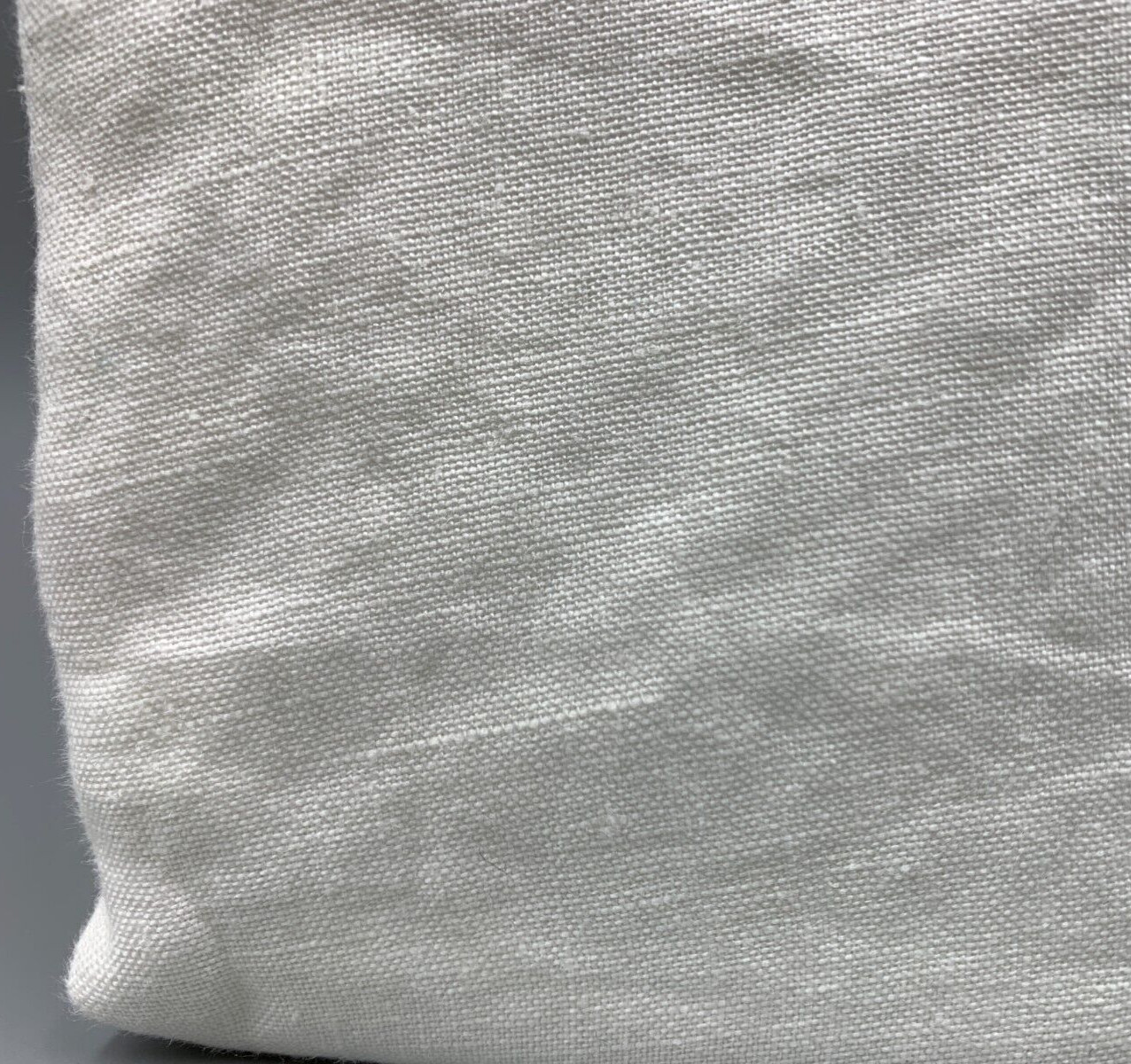 Pottery Barn Belgian Flax Linen Curtain Light Filtering Ivory 100 x 96″ #N59