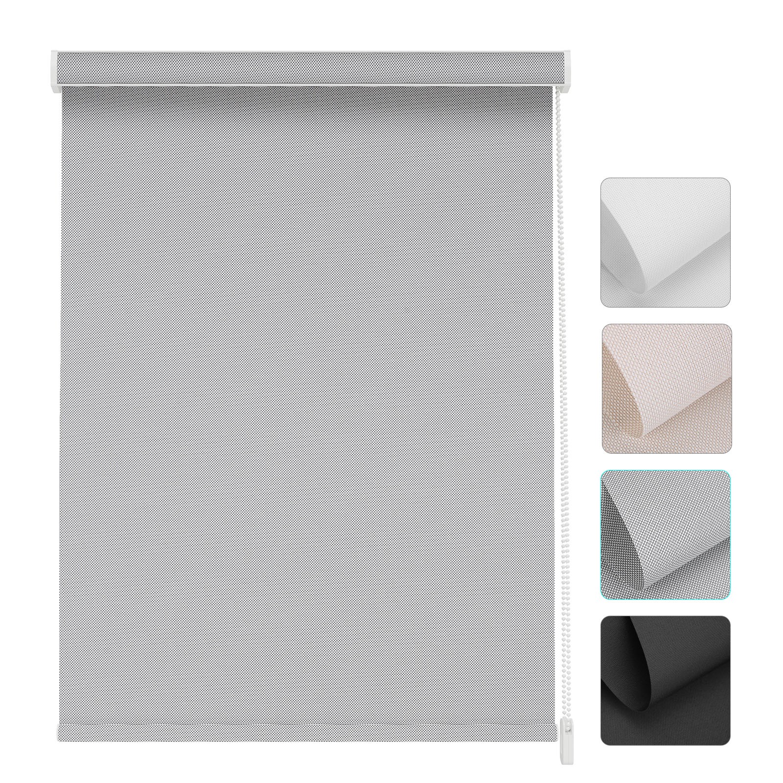 Changshade CUSTOM Made Light Filtering Window Blinds Roller Shades Corded Blind