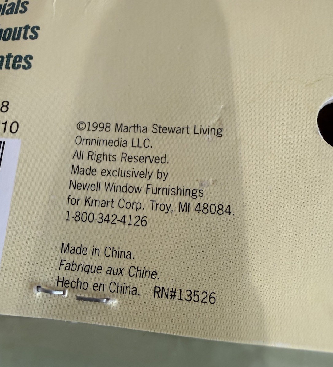Martha Stewart Everyday Oak Finish 2 WOOD FINIALS – for 1” – 1- 1/8” Poles