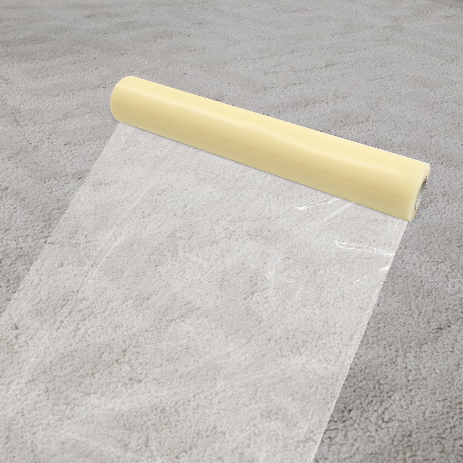 Clear 36″x500ft Self Adhesive Plastic Floor Protector Carpet Protector Film ?USA