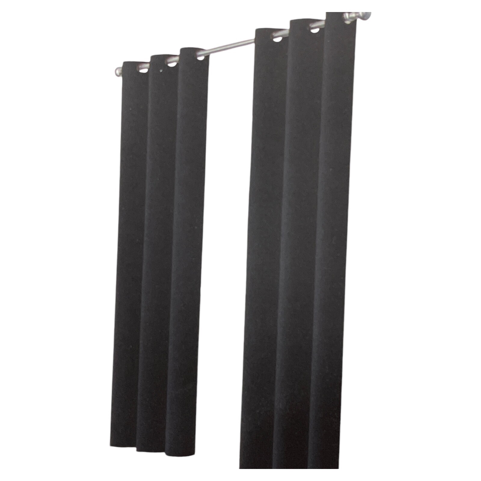 Eclipse Blackout Two Grommet Panels. 74 in. Wide x 84 in. Length – Black.