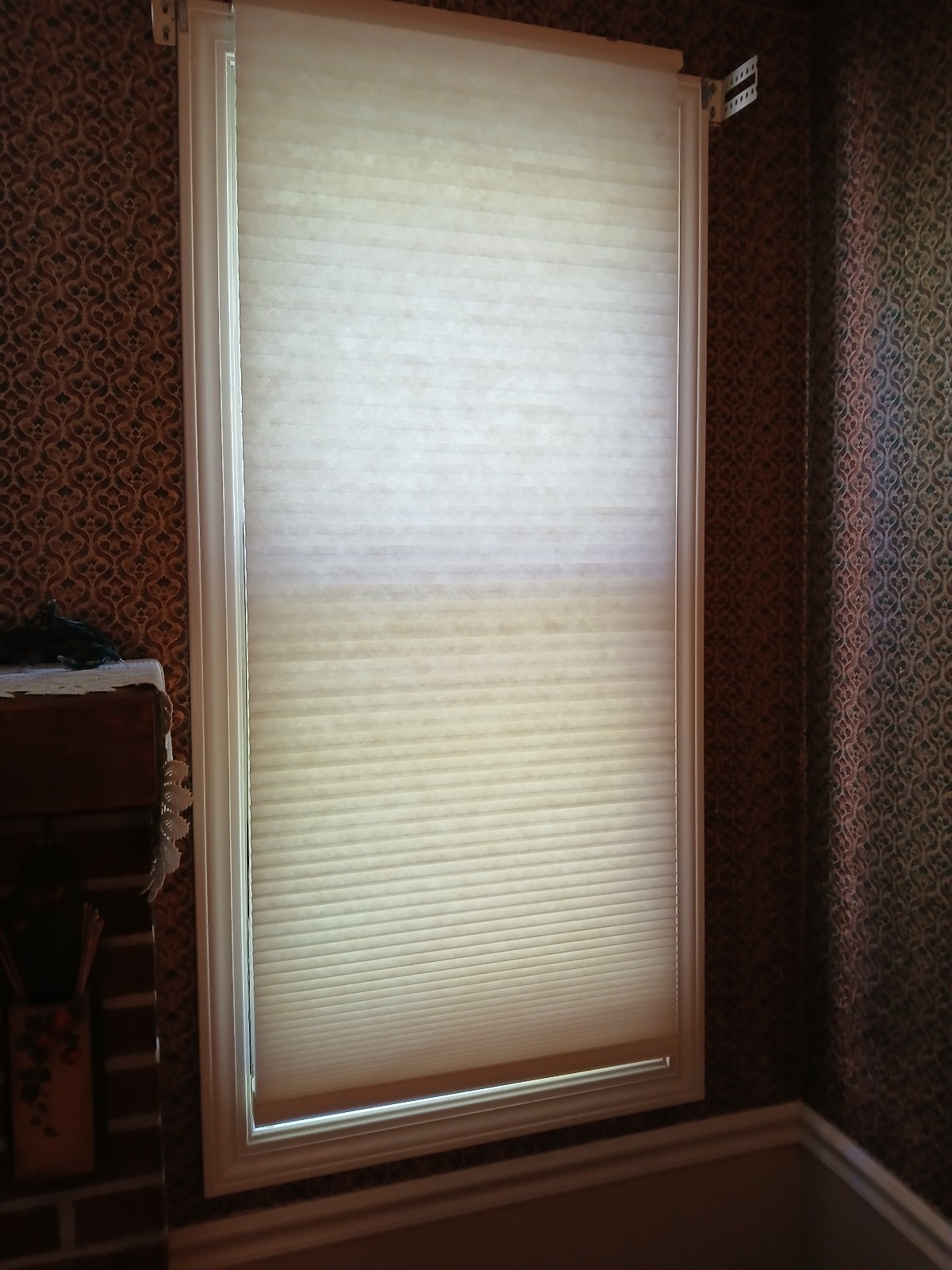 Cellular Shades, cordless, Lot = 2 pcs, 22 3/4″ W x 64″L, Ivory / Alabaster