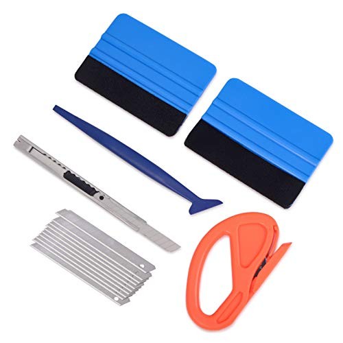 Vinyl Wrap Tool Kit Window Tinting 4in Felt Squeegee
