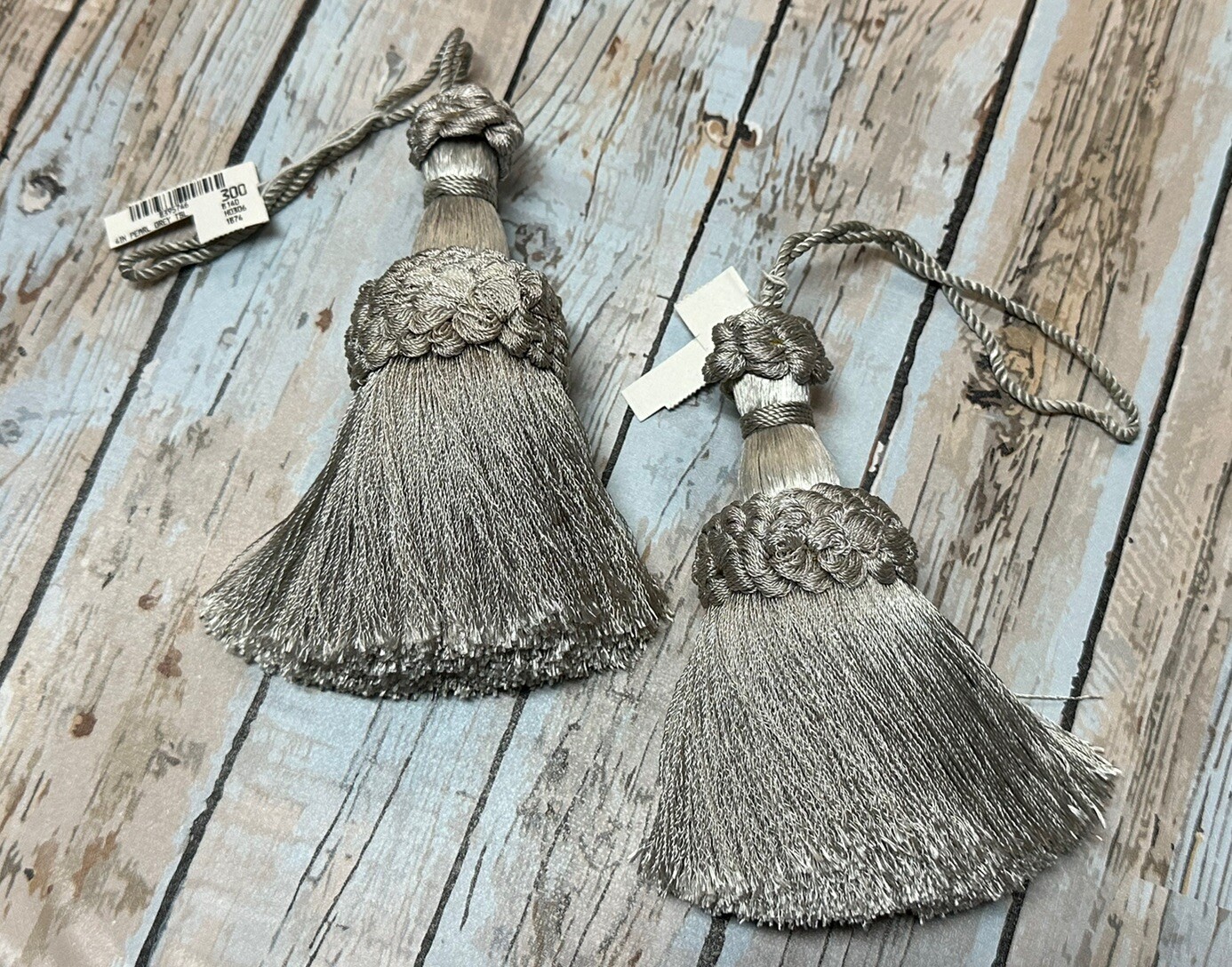 Vtg Lot 39 Assorted Gold Brown Grey Beige TASSELS Home Decor Tie Backs Holdbacks