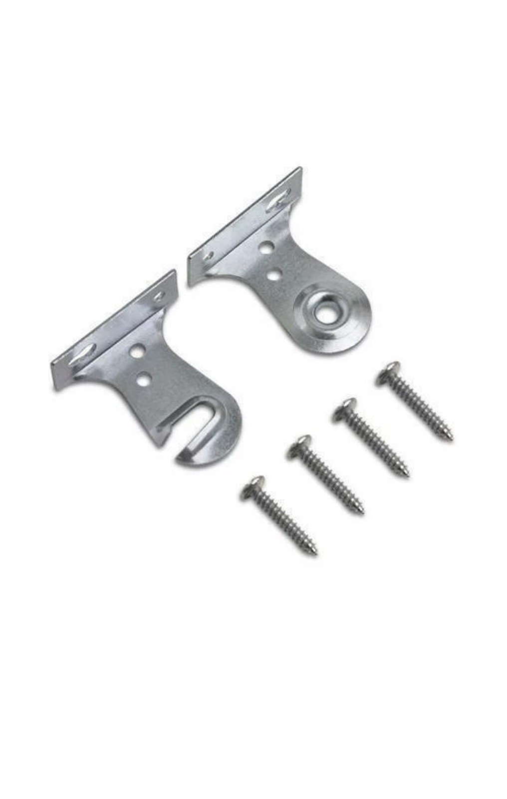 Roller Shade Outside Window Frame Mount Steel Brackets 4 pack (2pair) w/ Screws