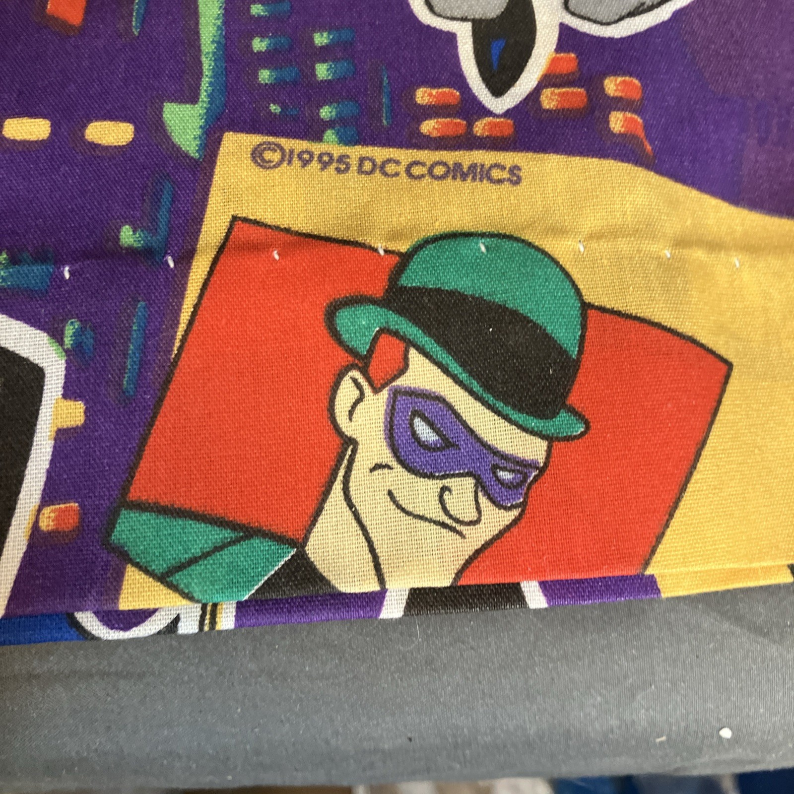 DC Comics Batman & Robin New 1995 Drapery Valance 84″x16″