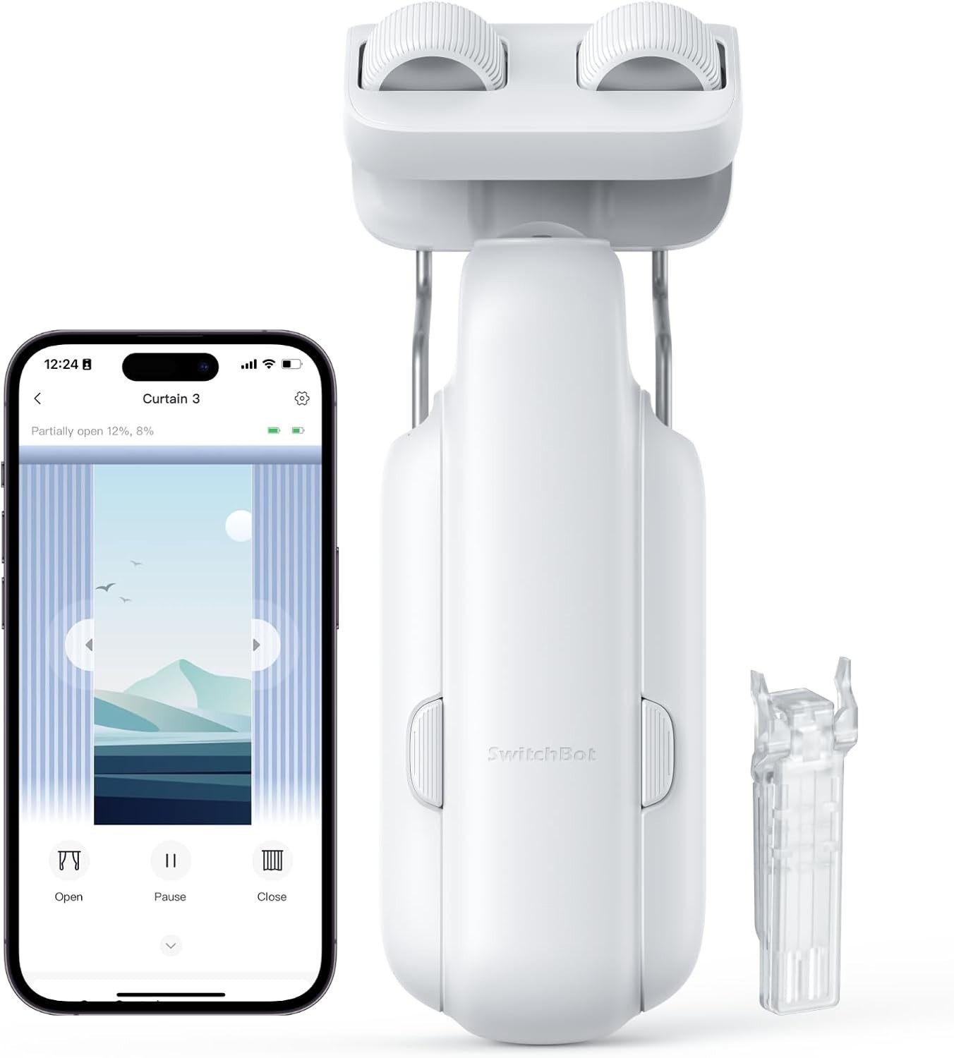 High-Performance Automatic Curtain Opener – Compatible with Alexa & Google Home
