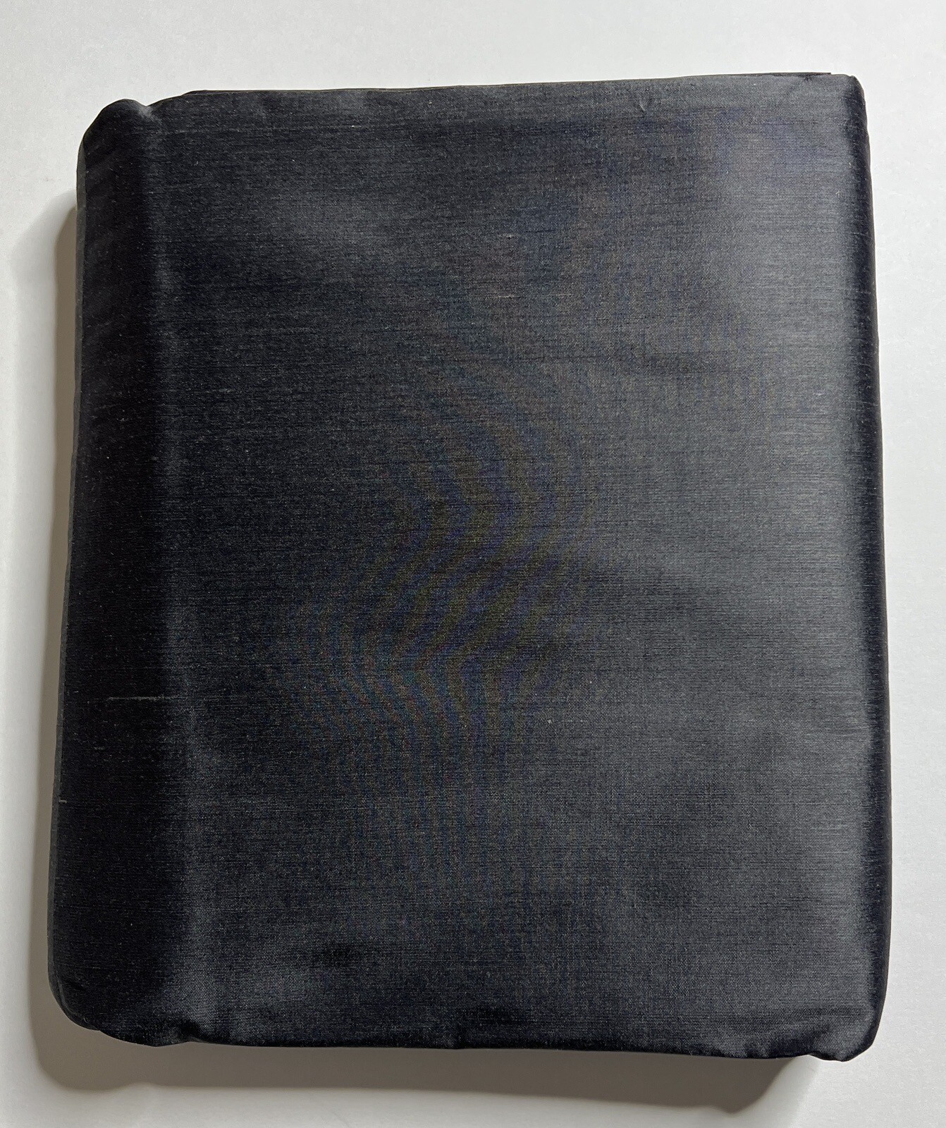 Restoration Hardware Thai Silk Solid Drapery RP 100″W x 84″L Carbon NEW $765