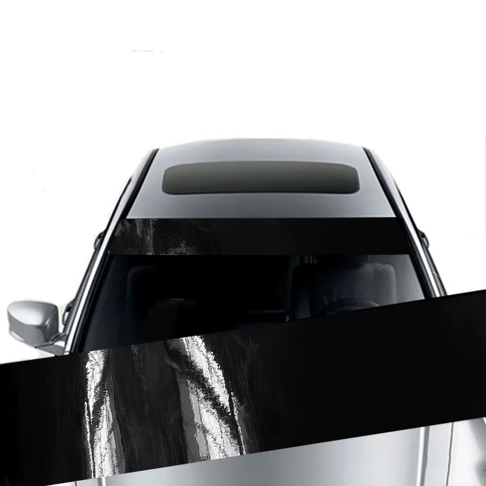 Car Sunshade Stickers Auto Front Windshield 3D Vinyl Film Rear Gear Sunshade Dec
