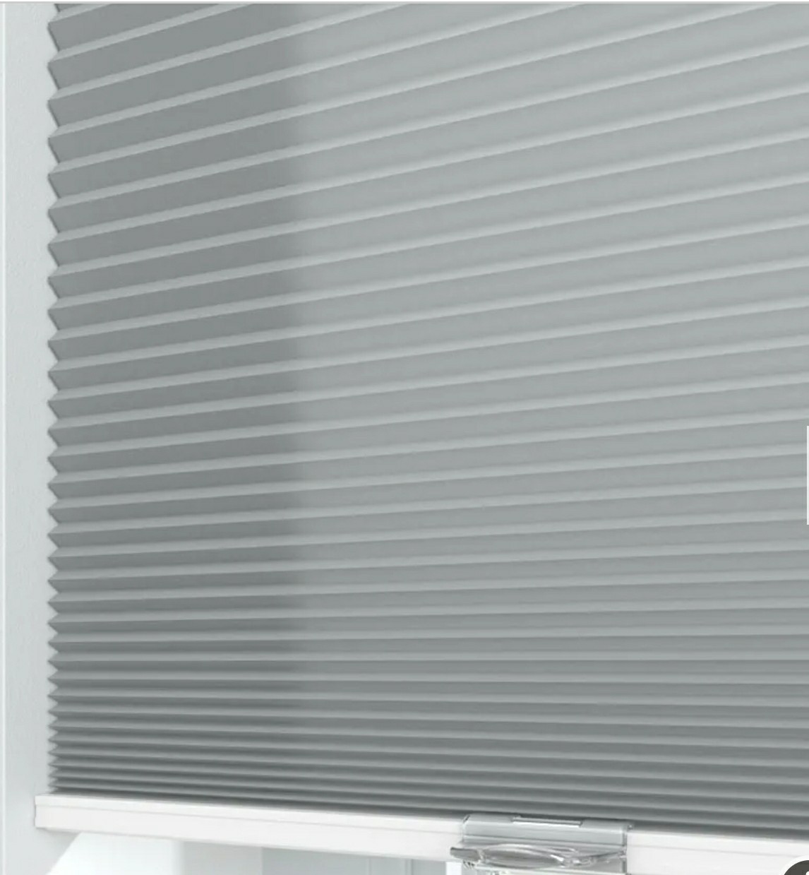 Cellular Cordless Shade 31 1/2×48 1.5in TV Light Filtering Gray