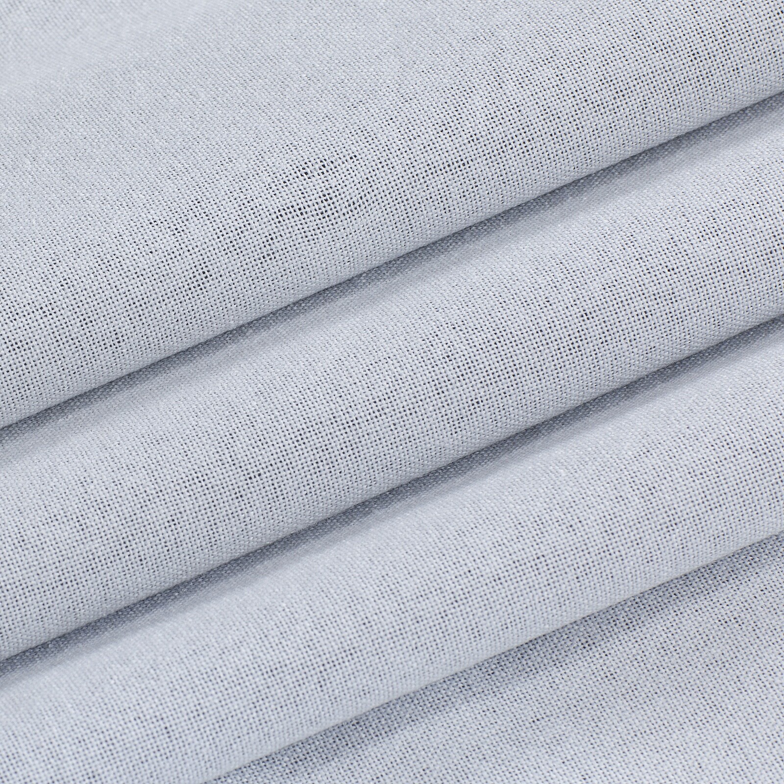 White 100% Blackout Window Curtains – Black Back & Grommets – 4 SIZES!!!