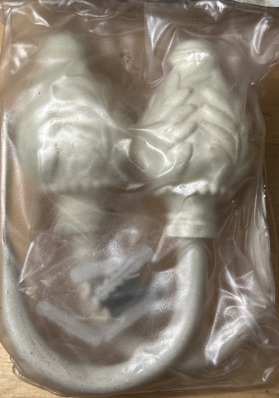 Vintage Beme Drapery Hold Backs Antique White Distressed Shabby Chic New