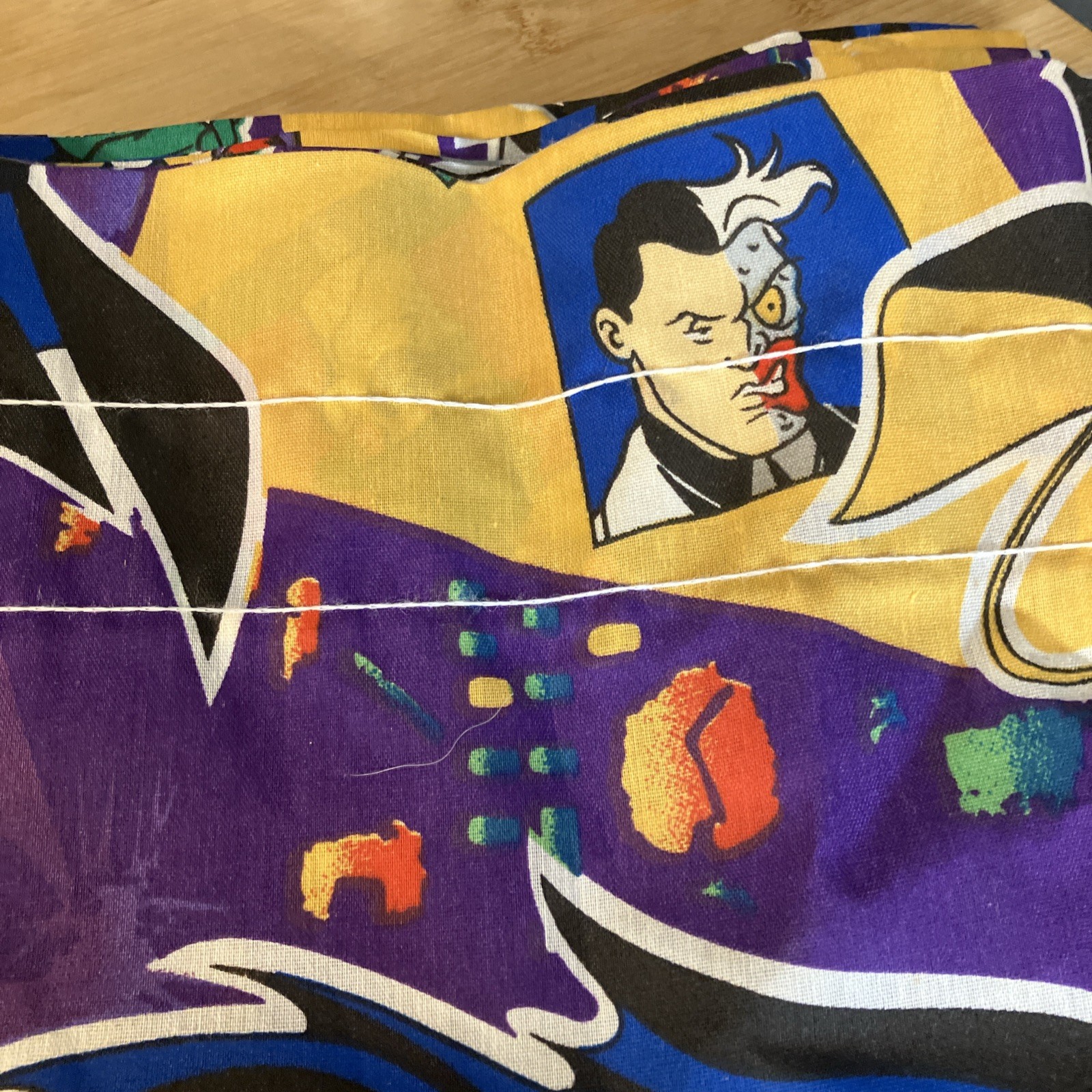 DC Comics Batman & Robin New 1995 Drapery Valance 84″x16″