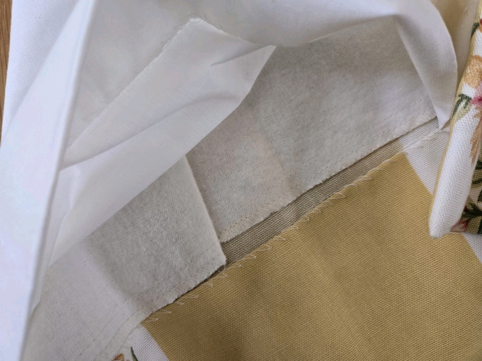 2 Custom Ralph Lauren Water Front Yellow Floral Pinch Pleat Drapes W41xL93