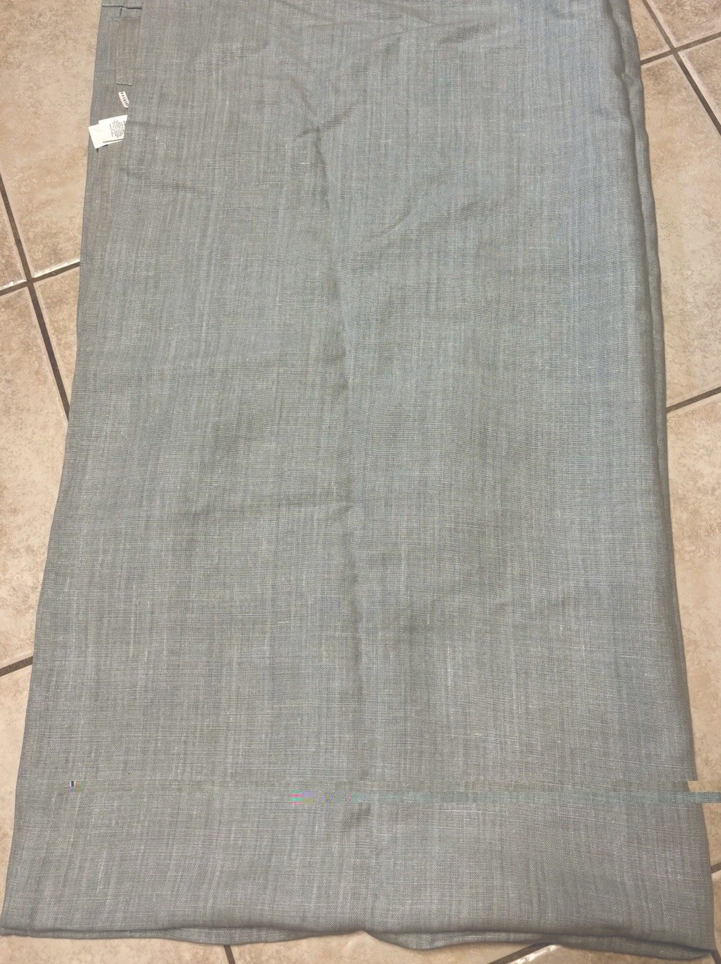 Pottery Barn 100% linen Drapes 50 By 84 Set Of 2