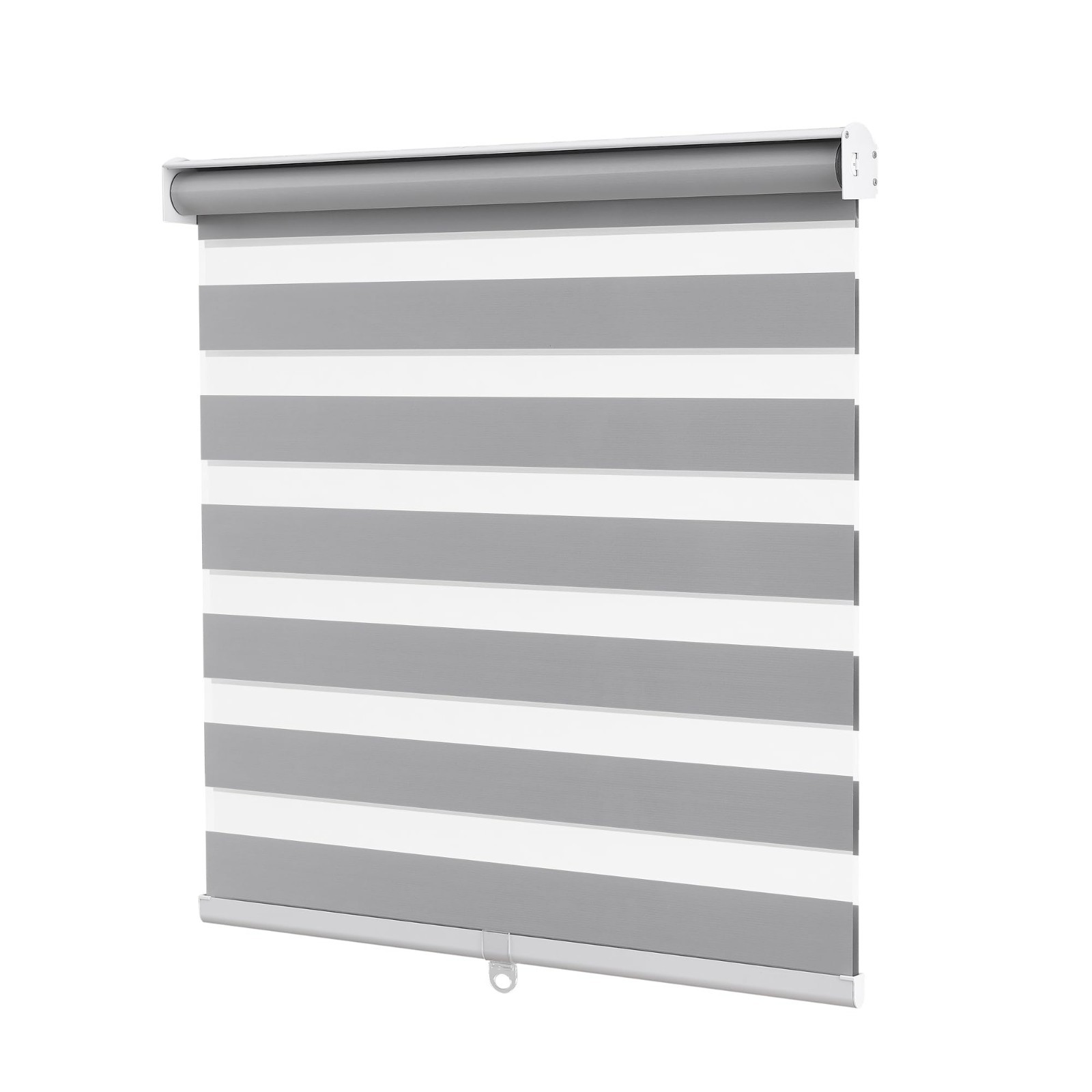Light Filtering Roller Blinds – Grey Dual Layer Window Shades, 32″ W x 72″ H, Ea