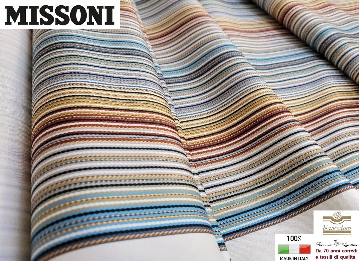 Fabric MISSONI by the meter height 140 cm. Furnishing upholstery curtains etc.