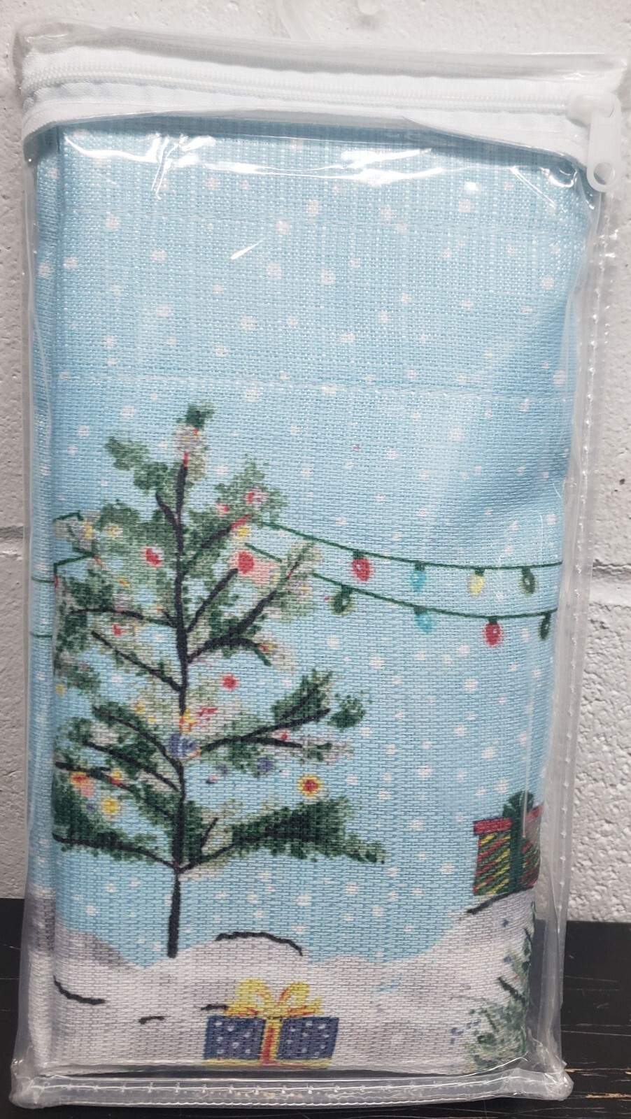 1 Fabric Printed Kitchen Valance(54×14″)CHRISTMAS,SNOWMEN,HOLIDAY WONDERLAND,Lic