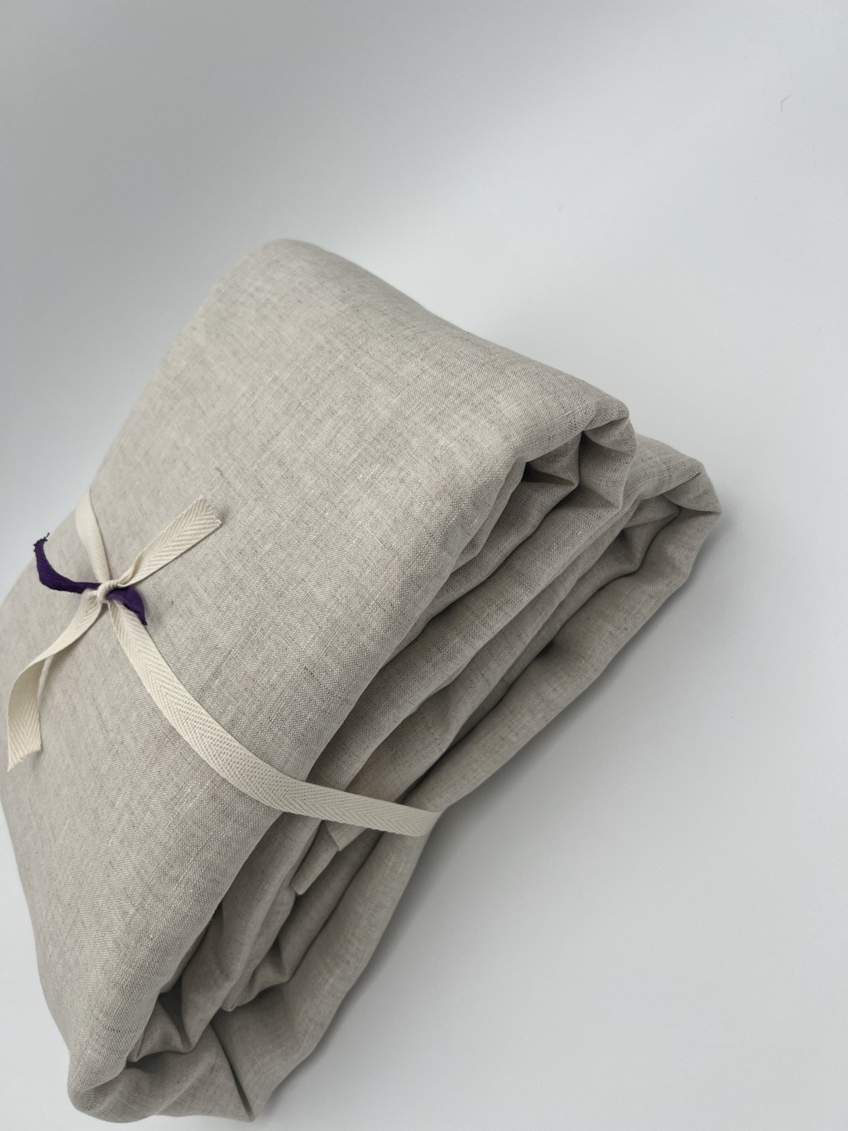 West Elm European Flax Linen Blackout Curtain~ 96″W x 96″L~Natural Flax