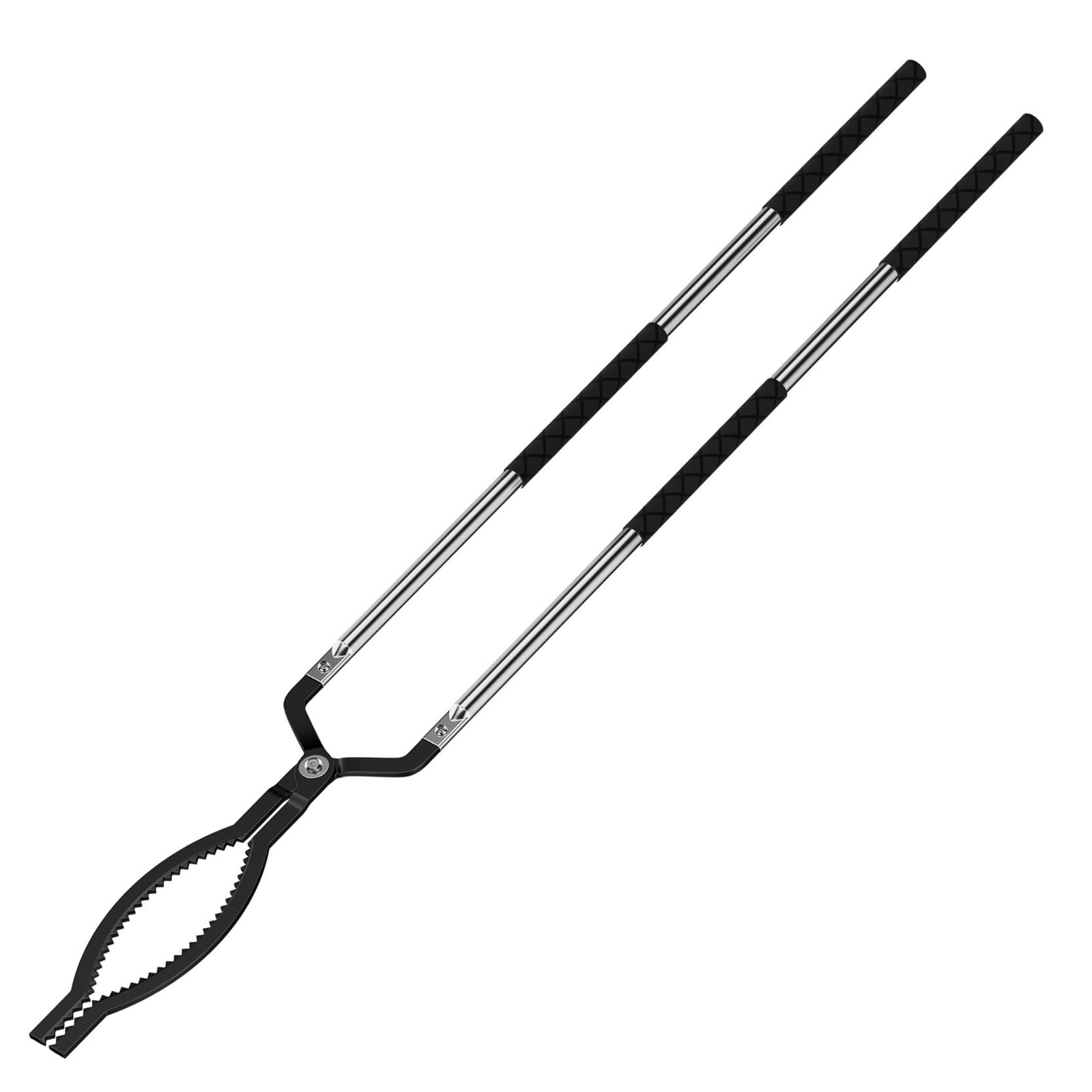 40 Inches Expandable Fire Tongs for Fire Pit Outside Heavy Duty Firewood Log …