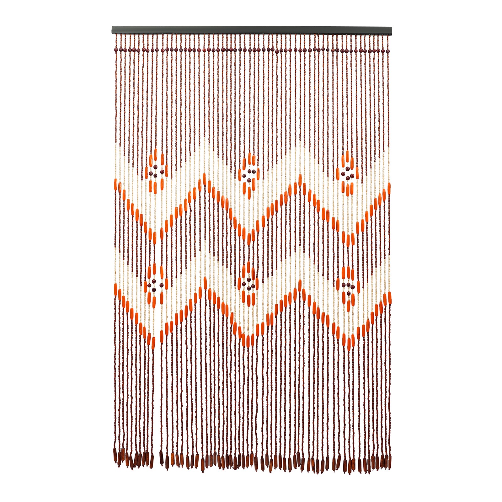 Wavy Shape Door String Curtains for Doorways Bamboo Door Curtain Privacy Decor