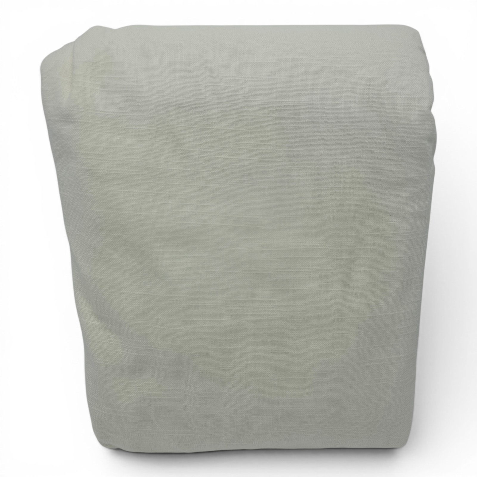 West Elm Worn Velvet Curtain Panel 48×96 Alabaster Cotton Blackout Ivory New