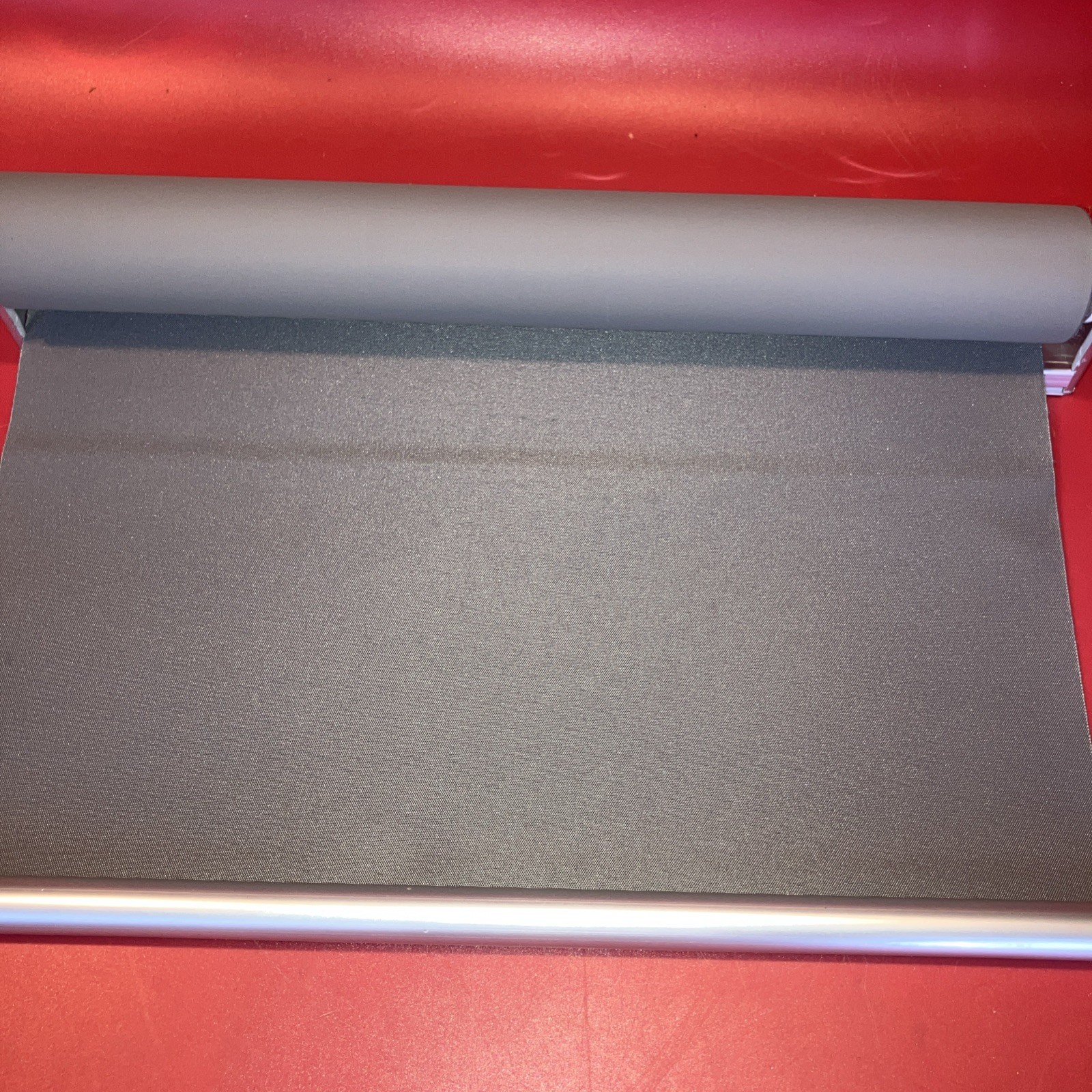 Gray Blackout Roller Shade Measures 61” Long And 13.5” Wide NO MOUNTING HARDWARE