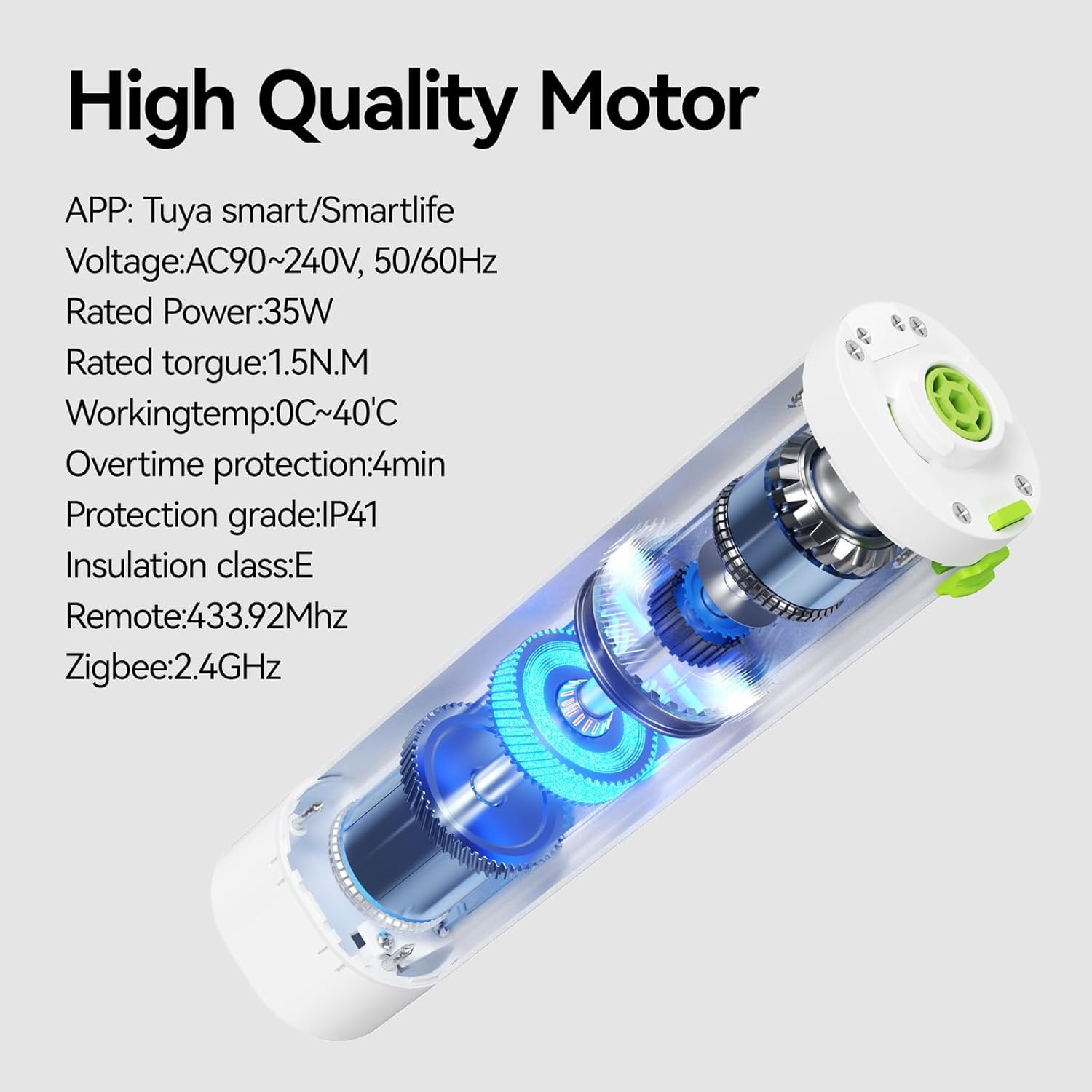 Smart Curtains System, Electric Curtain Track with Automated Rail, Motorized Cur