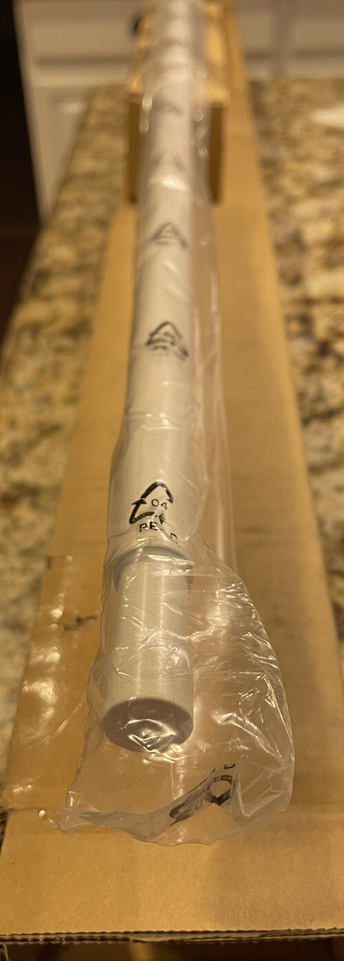 Pottery Barn Kids Double Curtain Rod Add-On Kit – Medium – 48-88″ – White – NEW