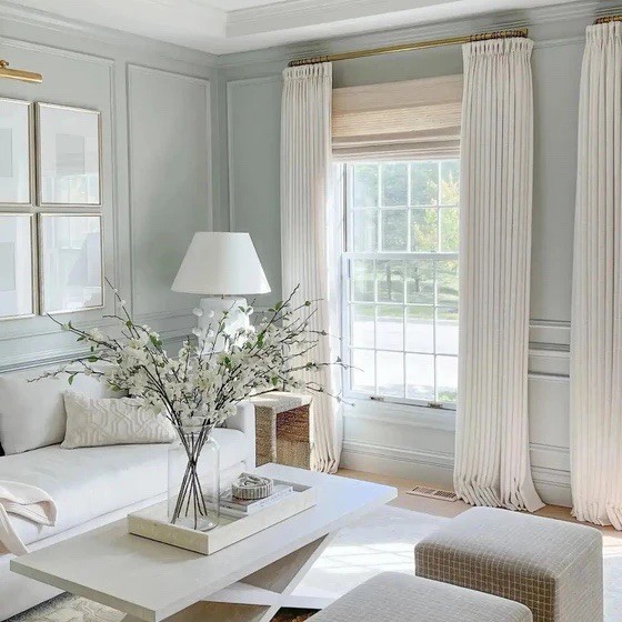 TWOPAGES Lila Thermal Insulated Pleated Curtains Ivory White (2) 52”Wx102”L NEW