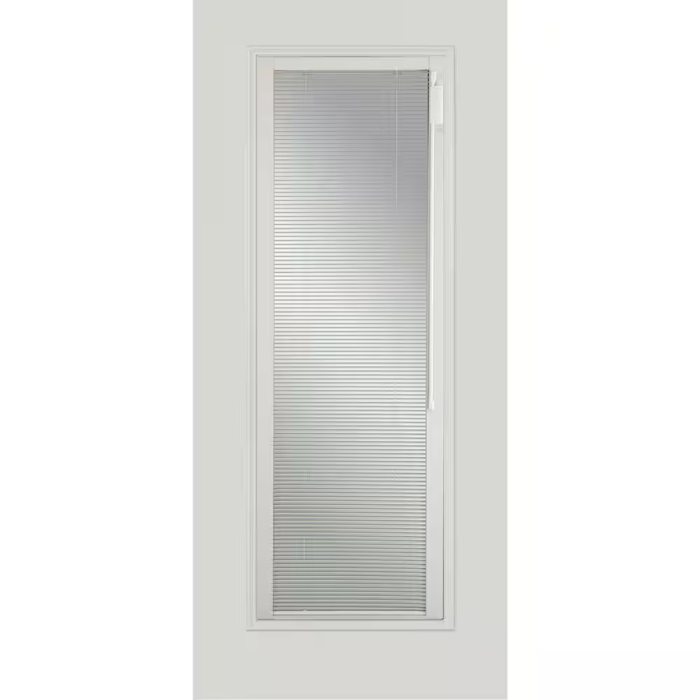 Blinds + Glass Glass Size 22 In. X 64 In. X 1 In. Enclosed Blinds W/ Door Gla…