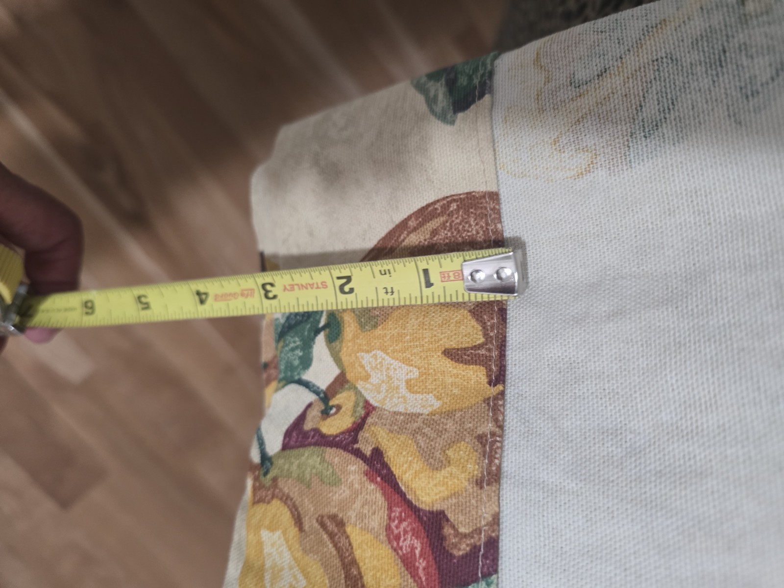 Set of 4 Extra-wide Custom Fruit Print Drapery Panels – Heavy Decorator Fabric