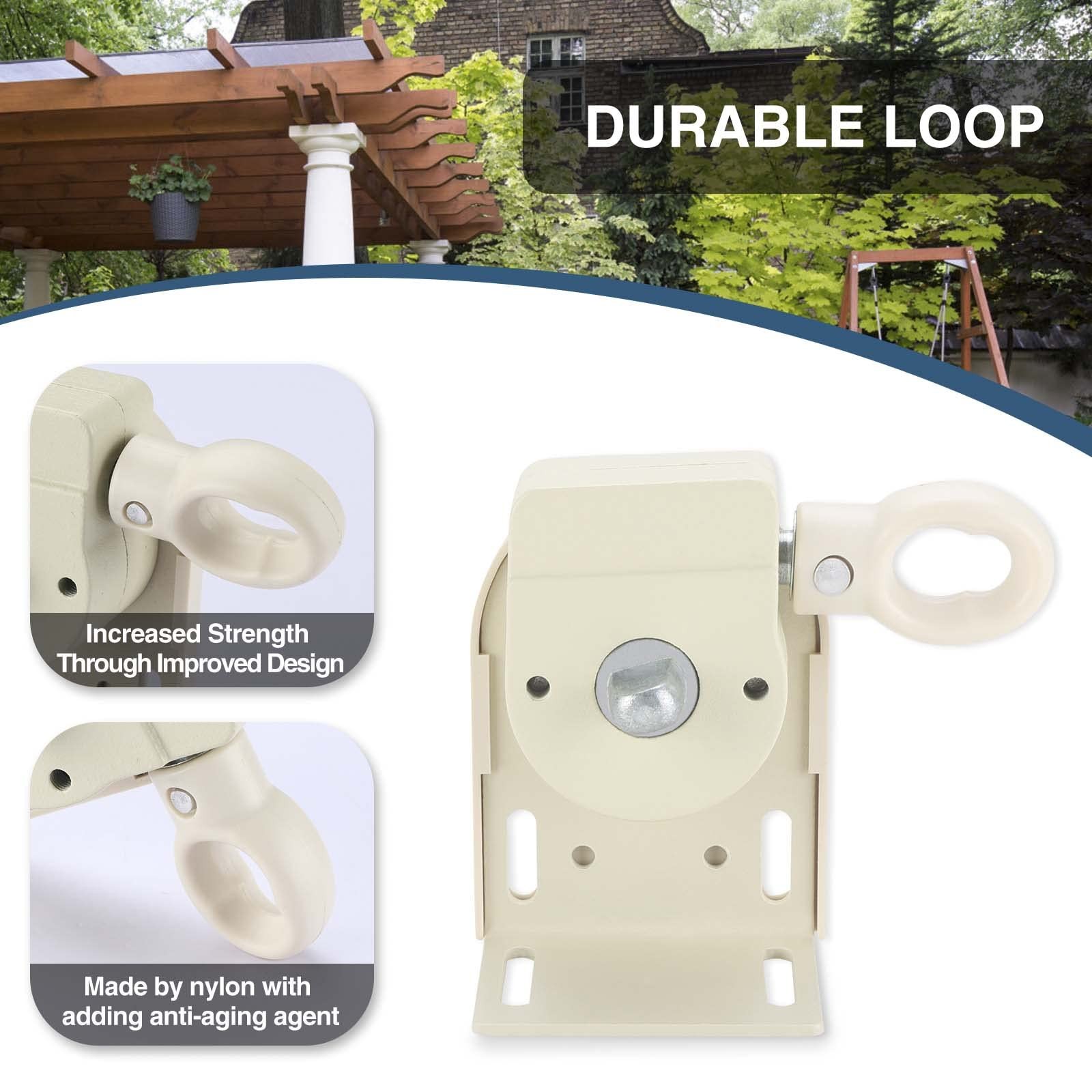 Roller Shade Replacement Crank Kit Mounting Brackets Set