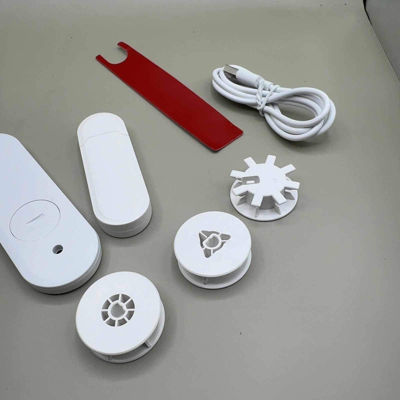Smart Aura Roller Shade Motor WiFi Remote Voice Control Beaded Blinds 4x5ft