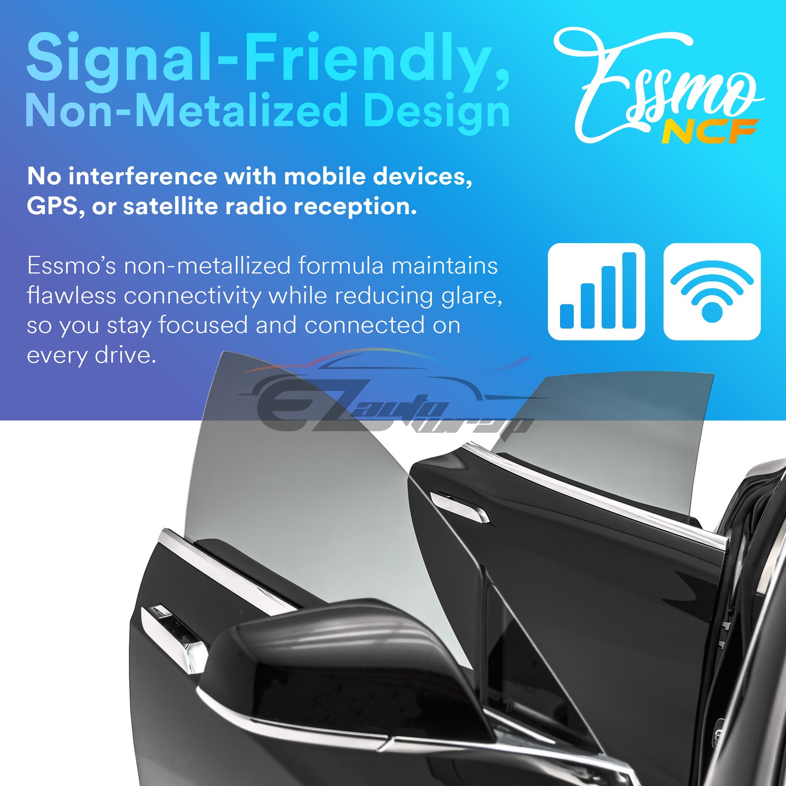 ESSMO Nano Ceramic Window Tint Film VLT UV Car Home Office Roll Heat Protection