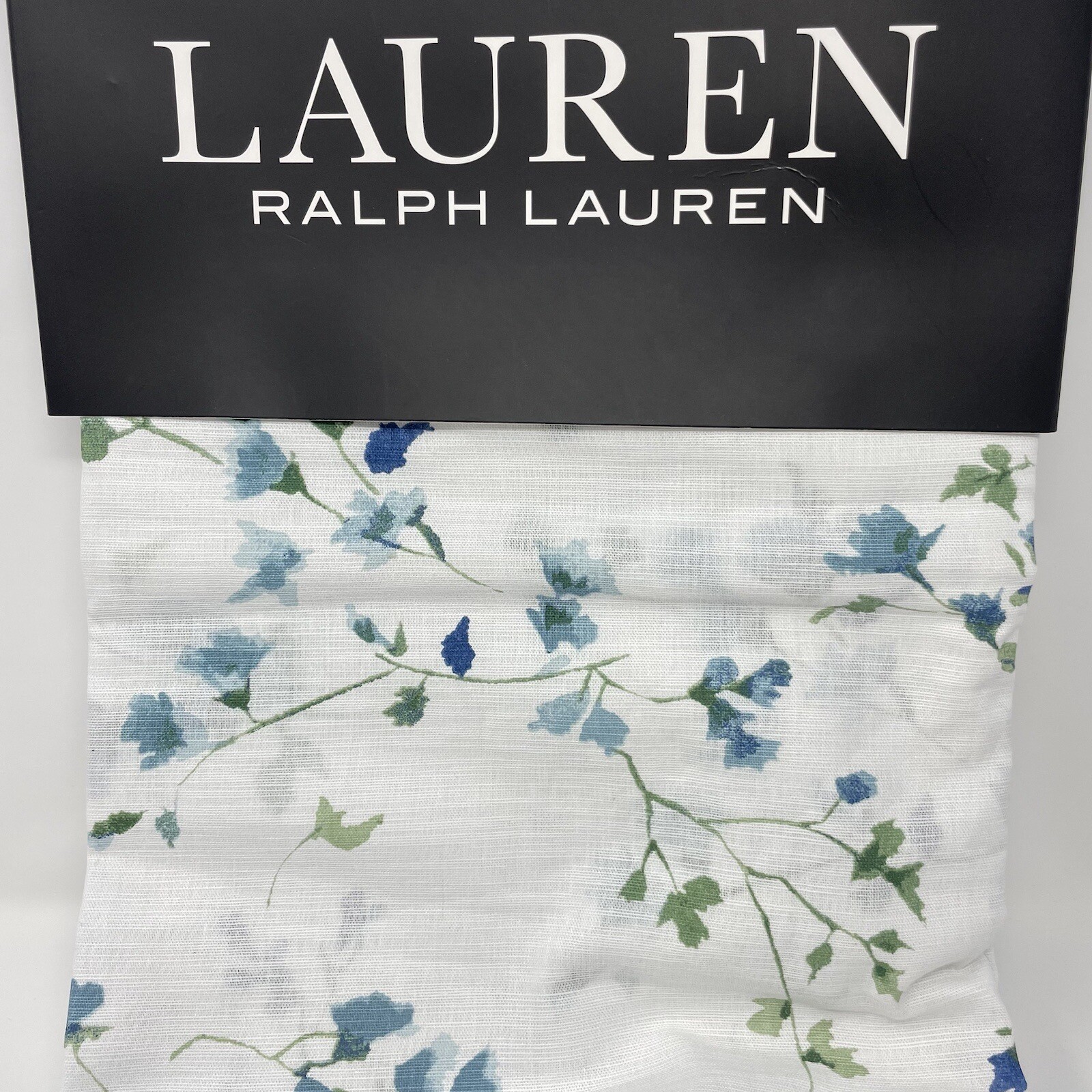 Lauren Ralph Lauren Pampas Floral Curtains 50X96 2 Panels, Back Tab/Rod Pocket