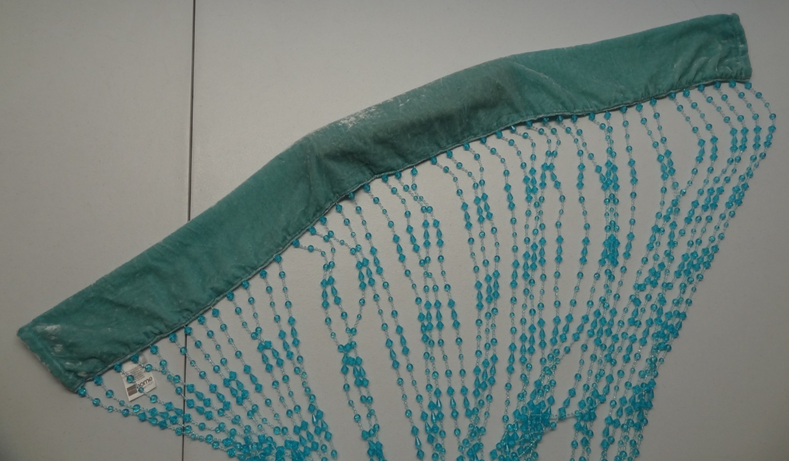 JC Penney Home Teal 40″ x84″ Doorway Beads String Curtain Beaded Home Collection