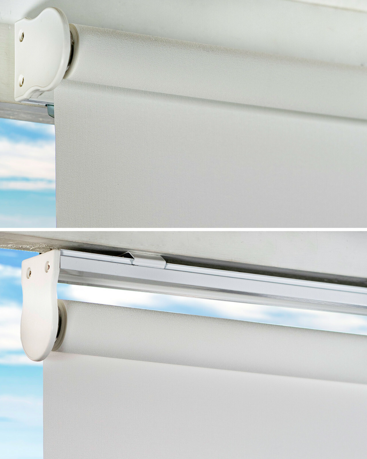 CHICOLOGY Room Darkening Snap-N’-Glide Cordless Roller Shades 31×72 31W X 72H in