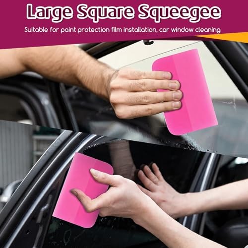 7 in 1 PPF Squeegee Kit, Anti-Scratch Rubber Soft TPU Squeegee, Small Tint