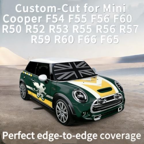 Front Windshield Sunshade for Mini Cooper Sun Retro Uion Jack G