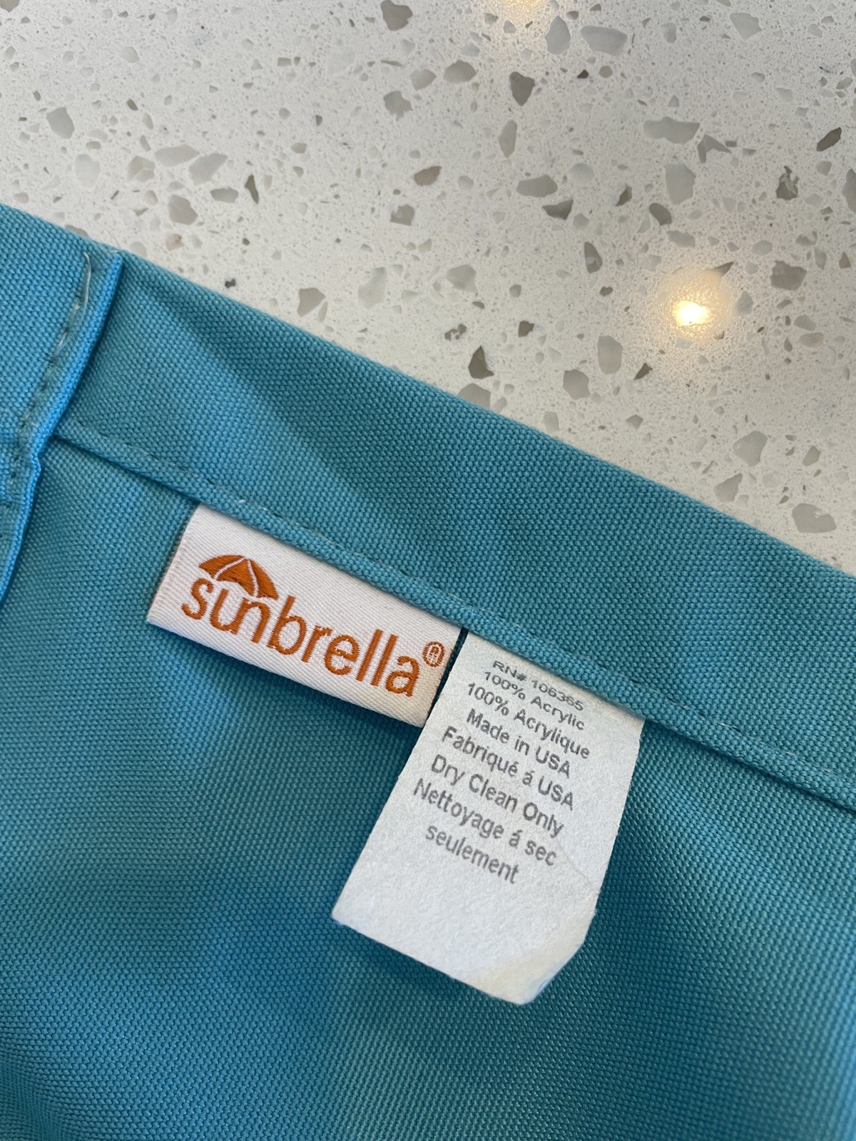 Sunbrella ARUBA TEAL Solid Outdoor Curtain-50 x 84″