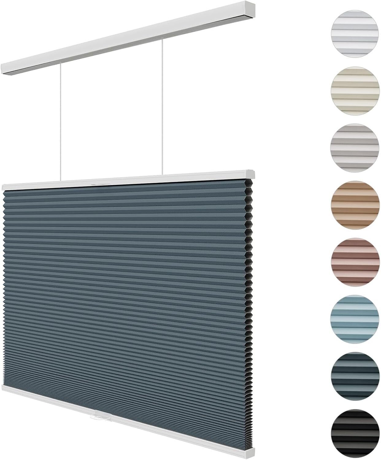 Changshade CUSTOM Window Blinds Top Down Bottom Up Cellular Blinds-Blackout