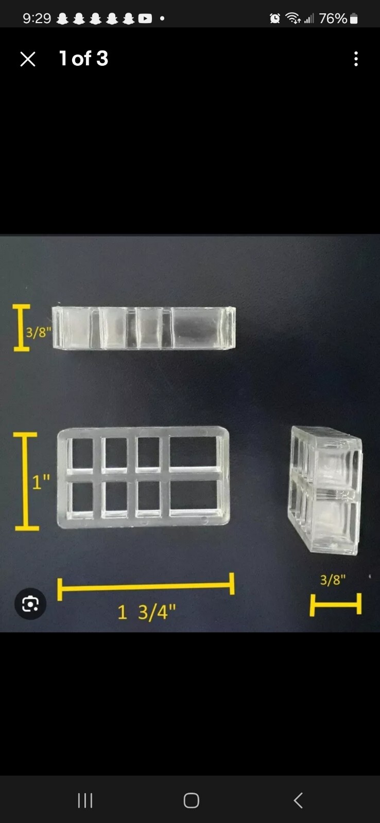 Drapery Spacer Blocks For Hardware Spacing Qty 13 Pcs Also For Window Blinds