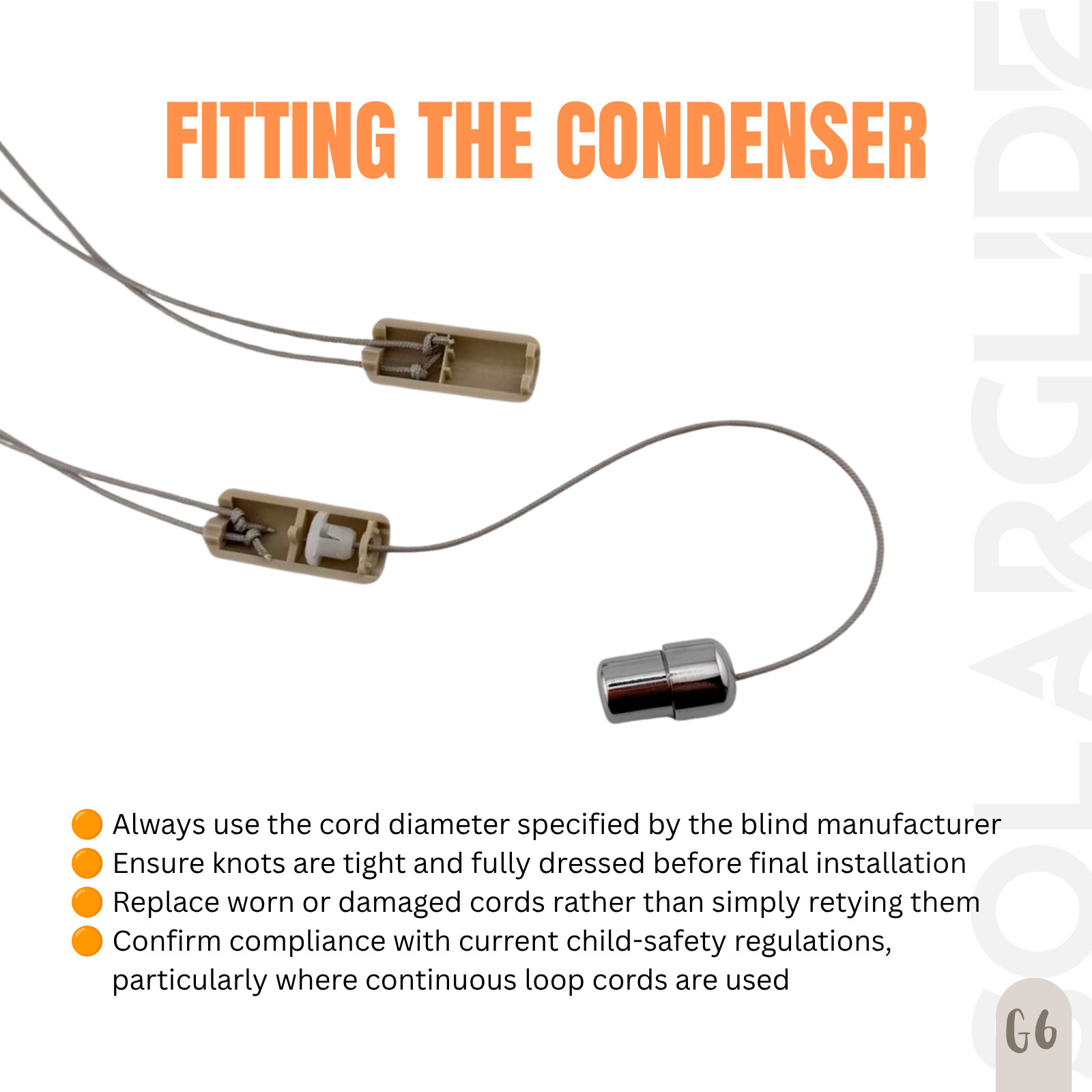 2pack Cord Condenser Breakaway Child Safety Tassel Venetian Blind Parts 9 colour