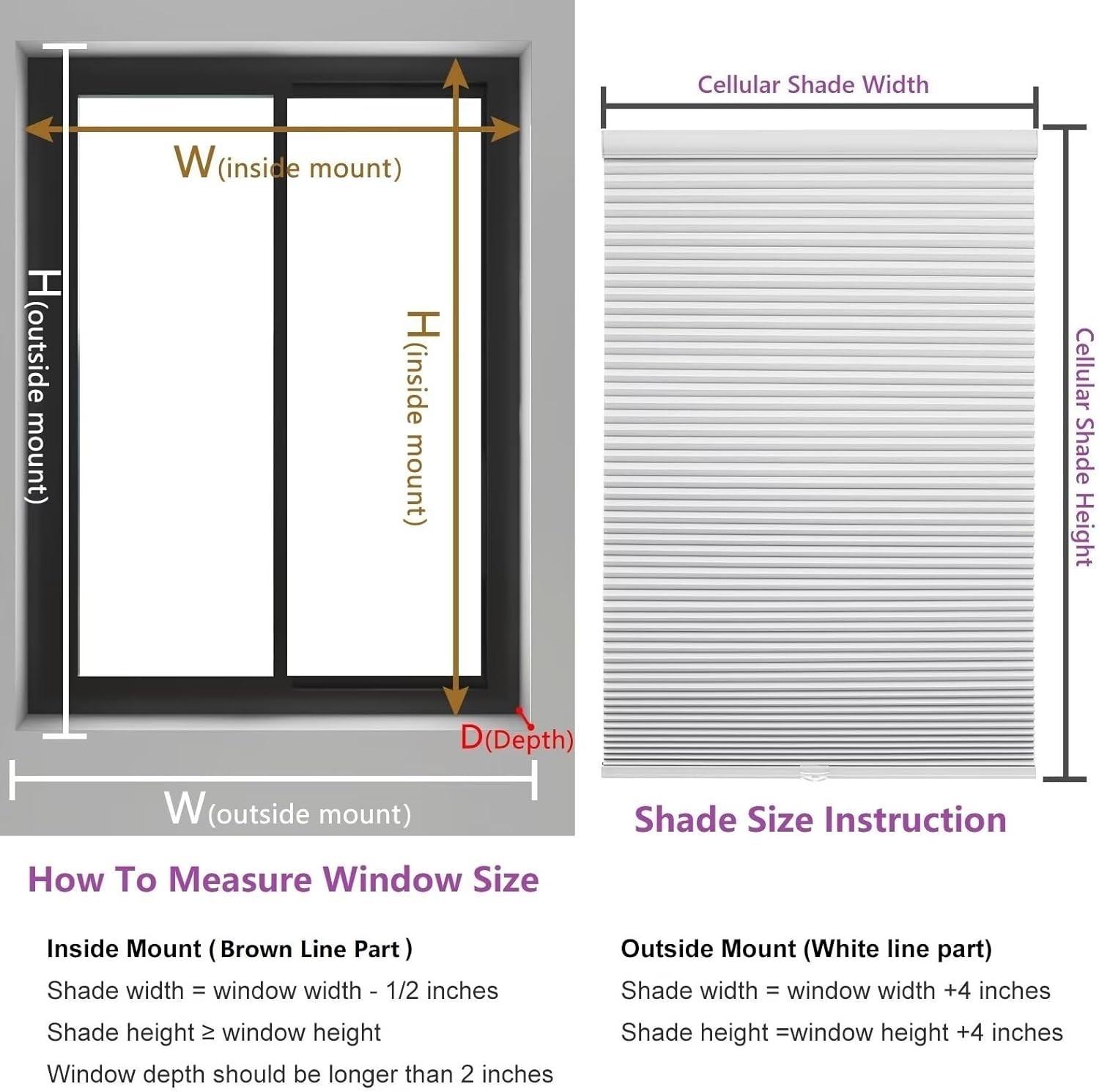 Changshade Custom CUT Home Decorators Light Filtering Honeycomb Cellular Shade
