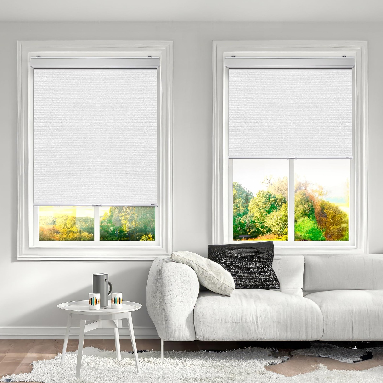 Cordless 100% Blackout Blinds for Indoor Windows – Persianas Blackout sin