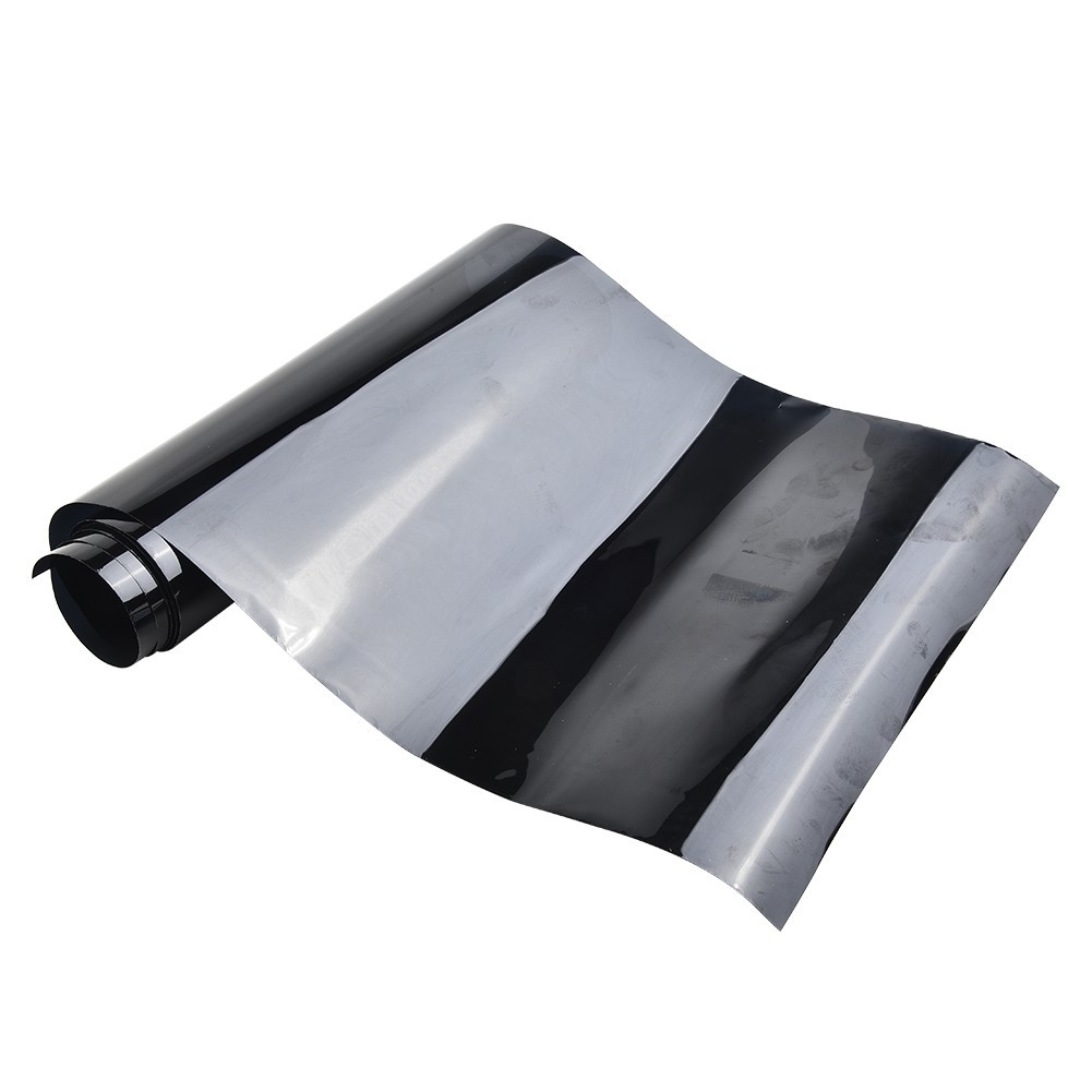 Universal/Black CAR Sun Strip Tint Visor For Front Windshield 5%VL Limo Shade