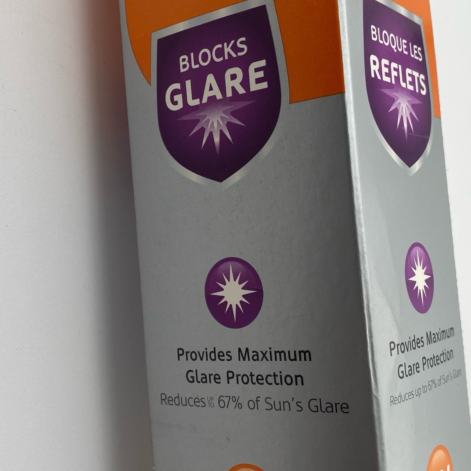 Gila 3 Ft x 6.5 Ft Glare Control Static Window Film Bronze CDB78 Rejects 97% UV